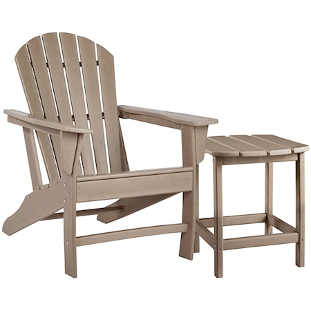 Adirondack Chair with End Table