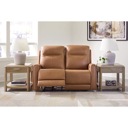 PWR REC Loveseat/ADJ Headrest