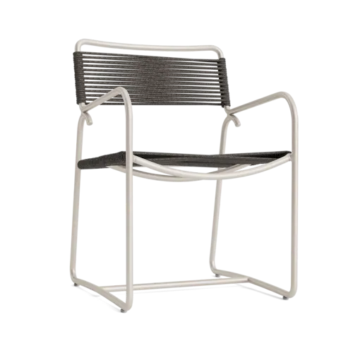 Walter Lamb Rope Dining Armchair