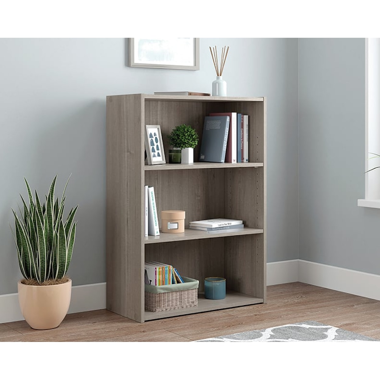 Sauder Beginnings 3-Shelf Bookcase