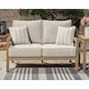 Signature Hallow Creek Outdoor Loveseat with Cushion