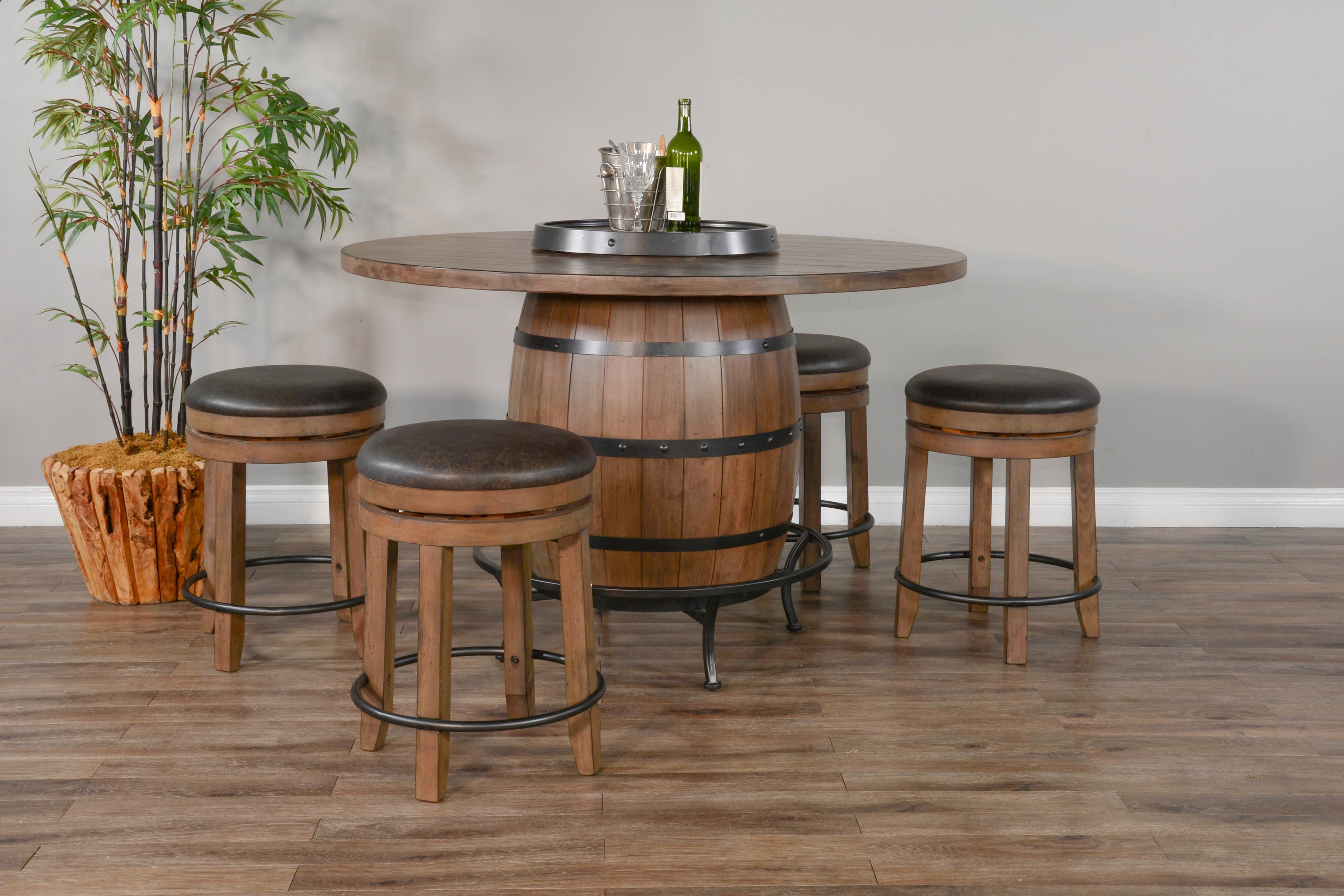 Sunny Designs Doe Valley Round Pub Table