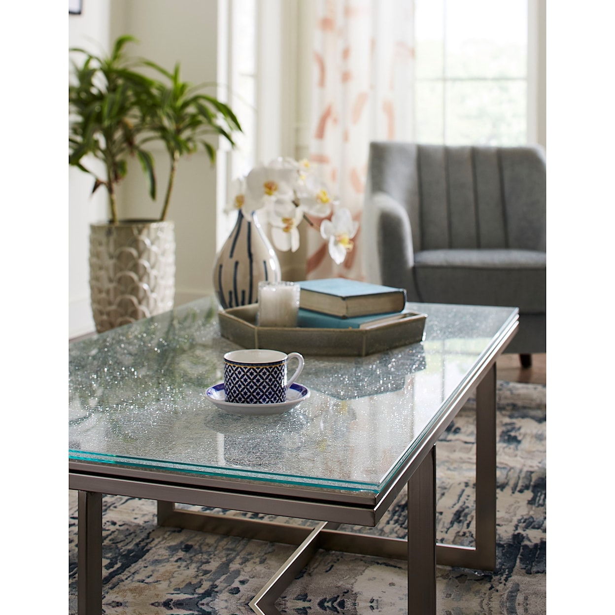 Modus International Eliza Coffee Table in Ultra White