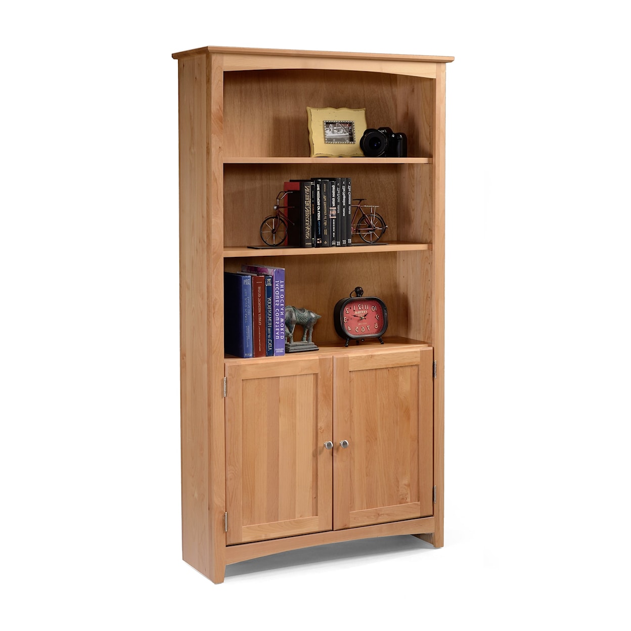 Archbold Furniture Alder Bookcases Customizable 36 X 72 Bookcase