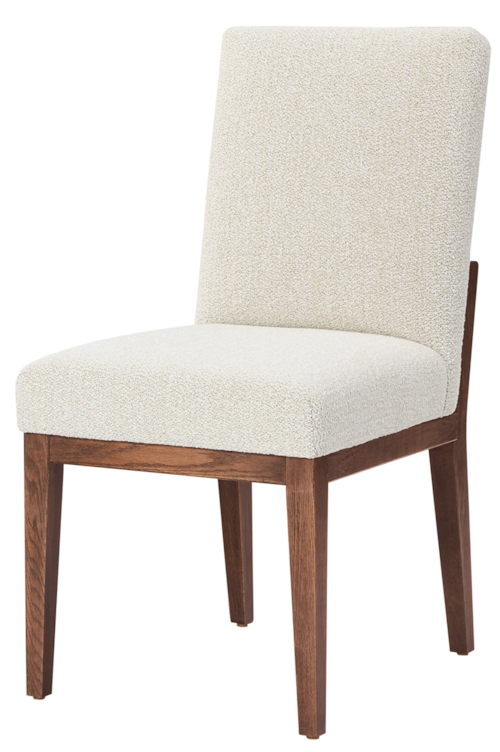 Casual Upholstered Side Dining Chair