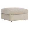 Bernhardt Plush Oasis Fabric Ottoman