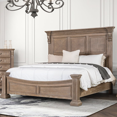 Queen Panel Bed