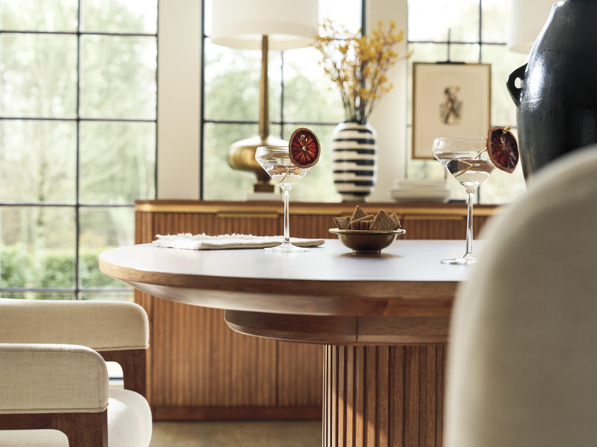 Pedestal Dining Table