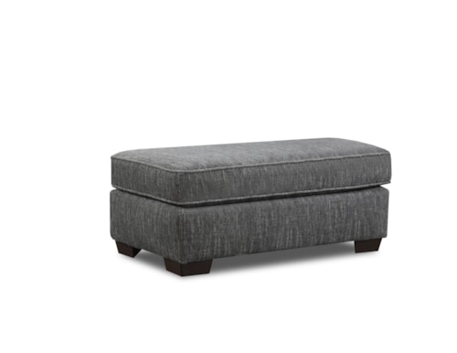 Transitional Contemporary Accent Ottoman