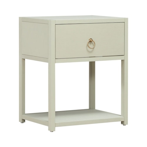 Contemporary Single Shelf Accent Table