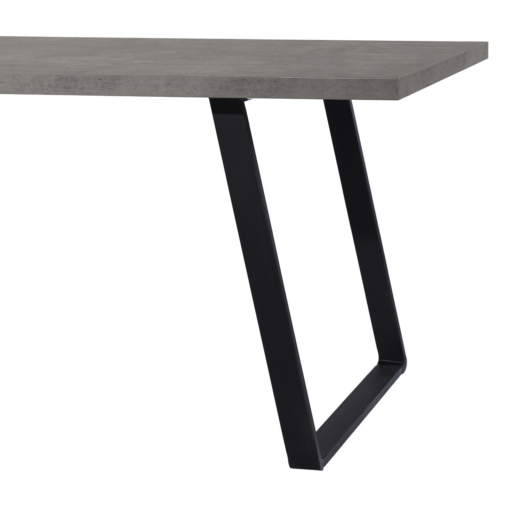 Armen Living Coronado 71" Rect. Sled-Base Dining Table