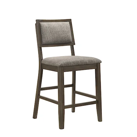 Ember Farmhouse Upholstered Counter Height Chair