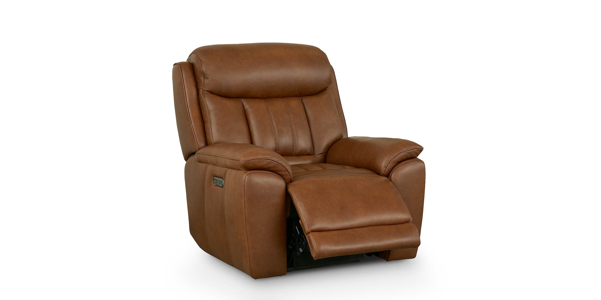 Bassett Club Level - Benson Benson Leather Zero Gravity Power Recliner