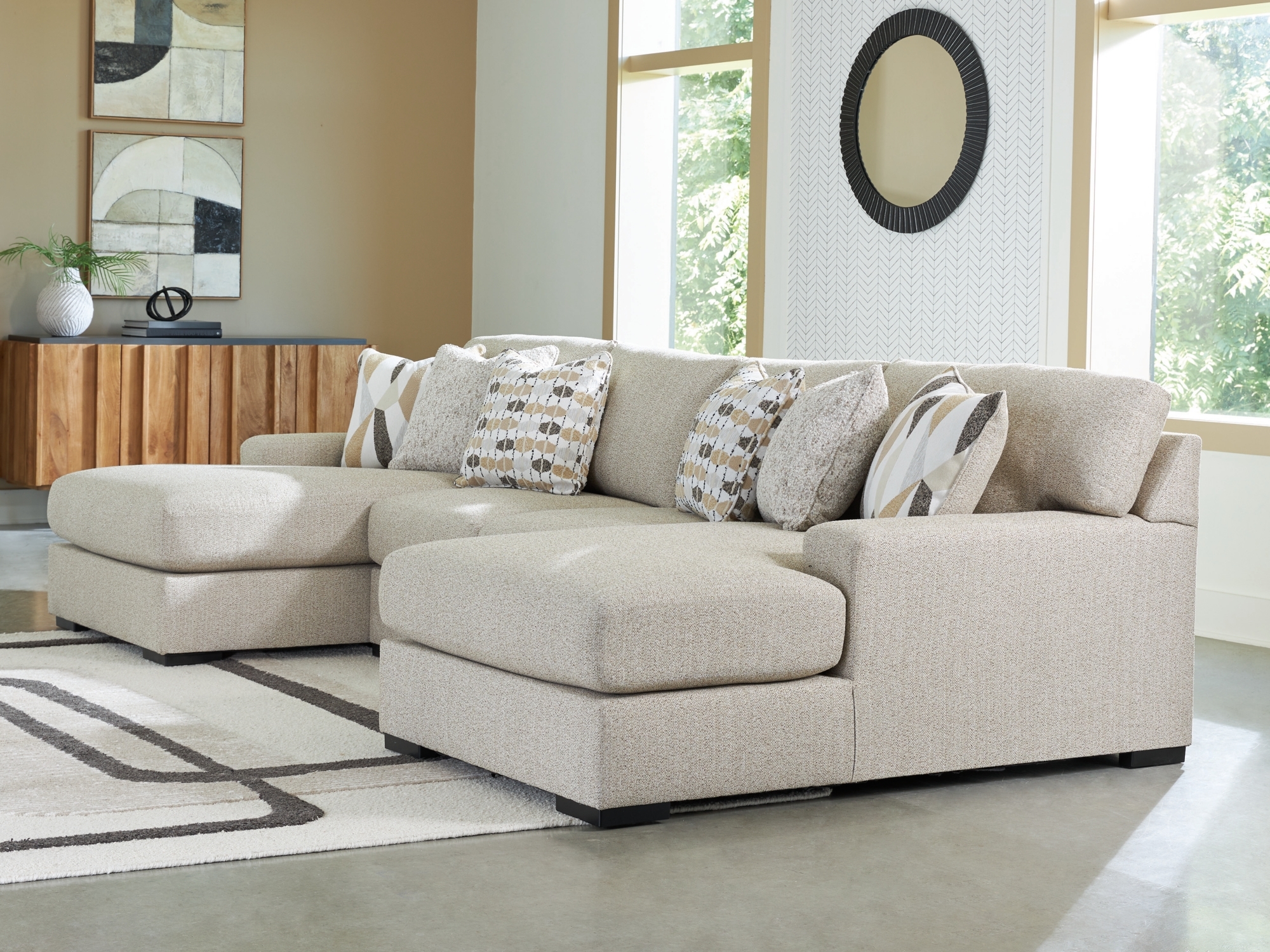 Double Chaise Sectional