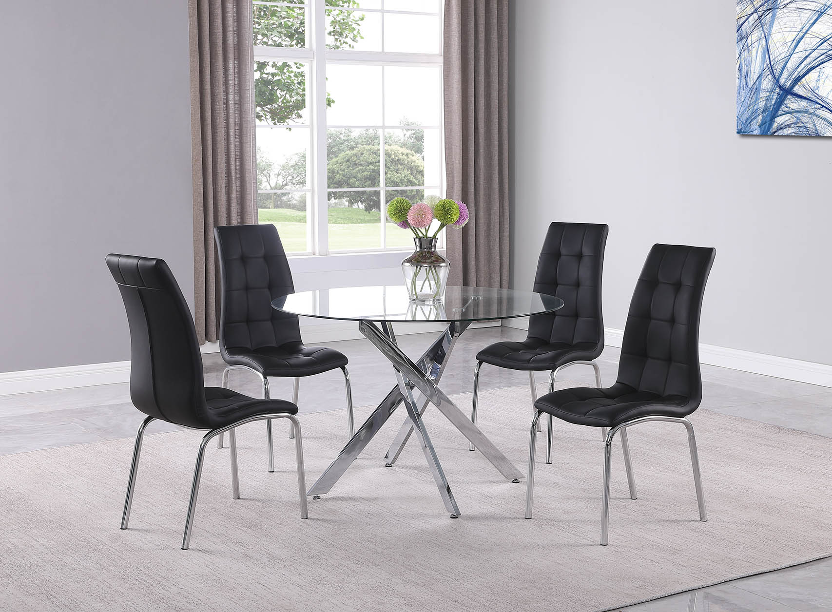 Crown mark blake discount 5 piece dining set