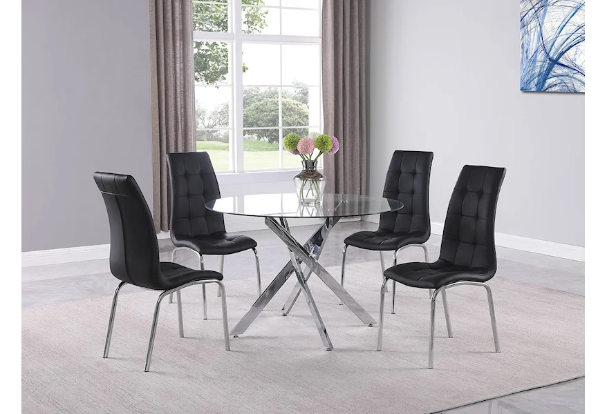 Jetta Dining Set by Crown Mark at Royal Furniture