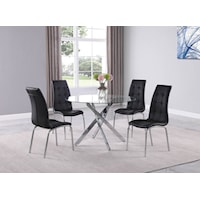 Contemporary 5-Piece Dining Set