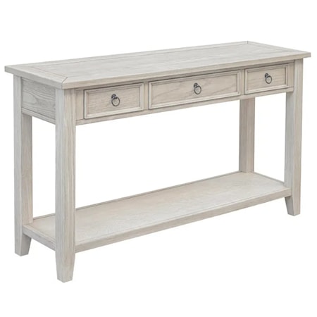 3-Drawer Console Table