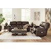 Signature Design by Ashley Leesworth Power Reclining Sofa