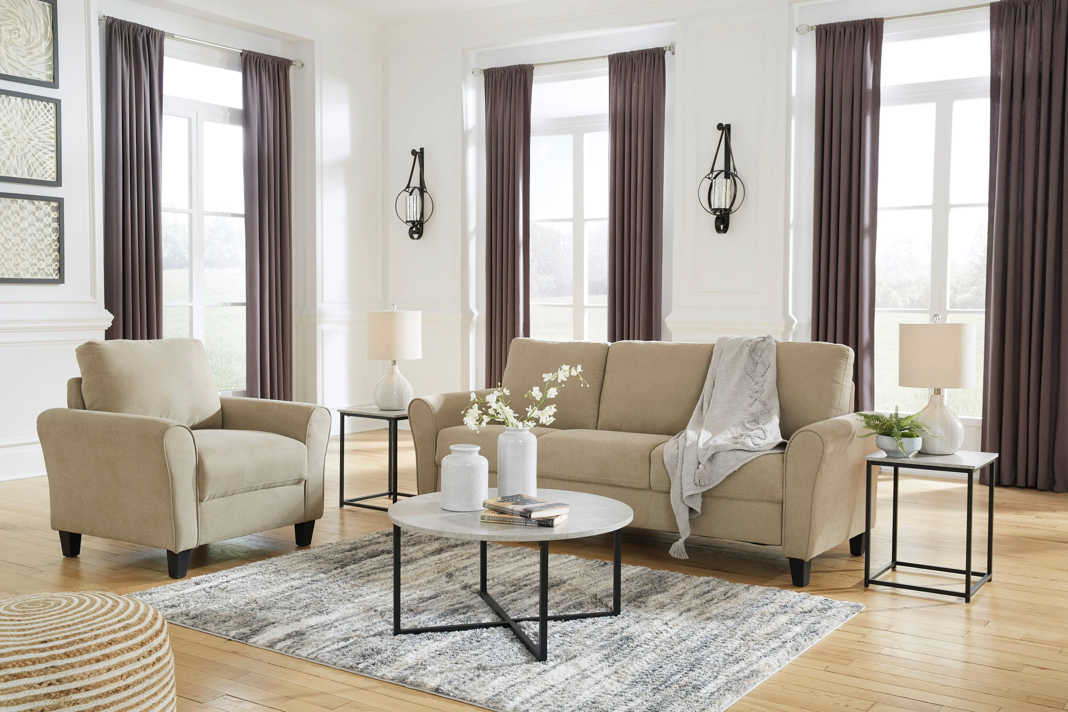 Carten 6130420x1+6130438x1 Living Room Set Household Furniture