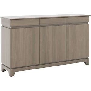 Transitional Buffet with 3 Doors