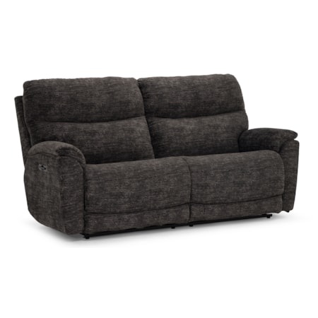 WB Power Reclining Sofa w/Power Headrest
