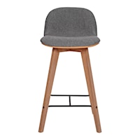 Napoli Counter Stool Grey