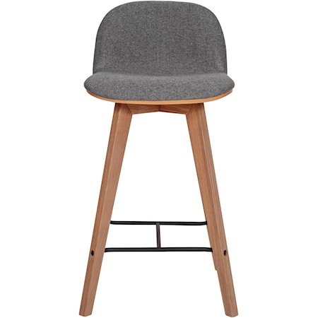 Napoli Counter Stool Grey