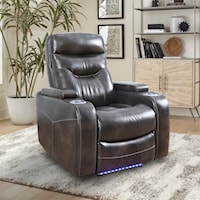 Contemporary Home Theater Power Recliner