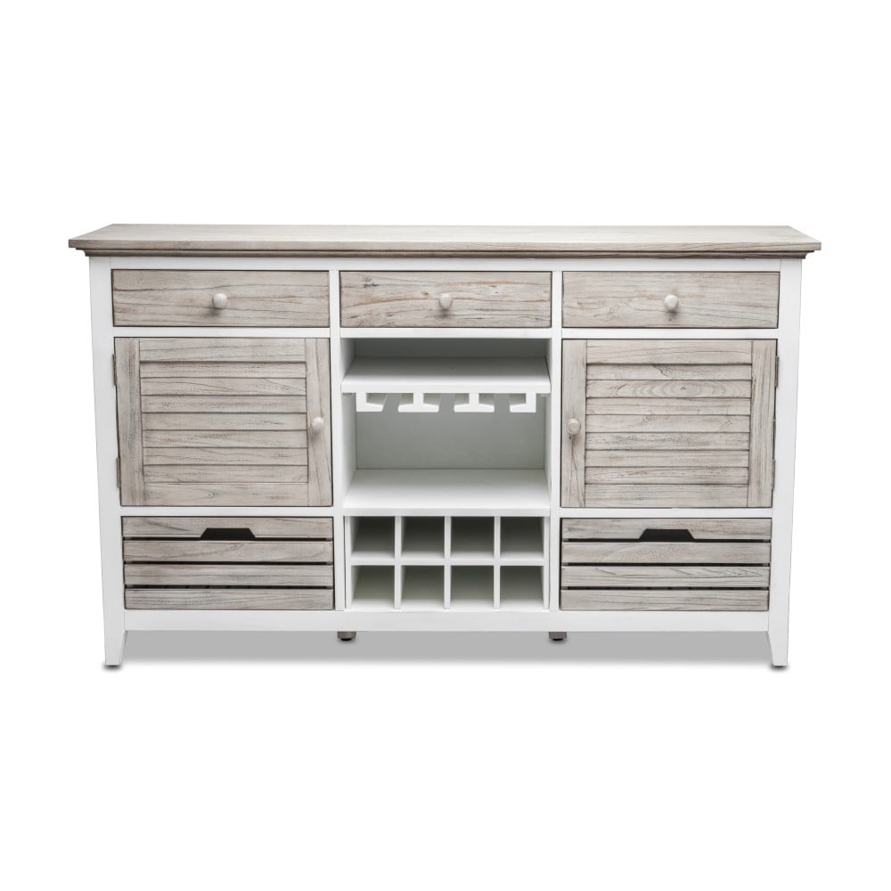 Sea Winds Trading Company Islamorada Occasional Collection Sideboard with Wine Rack