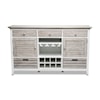 Sea Winds Trading Company Islamorada Bedroom Collection Sideboard with Wine Rack