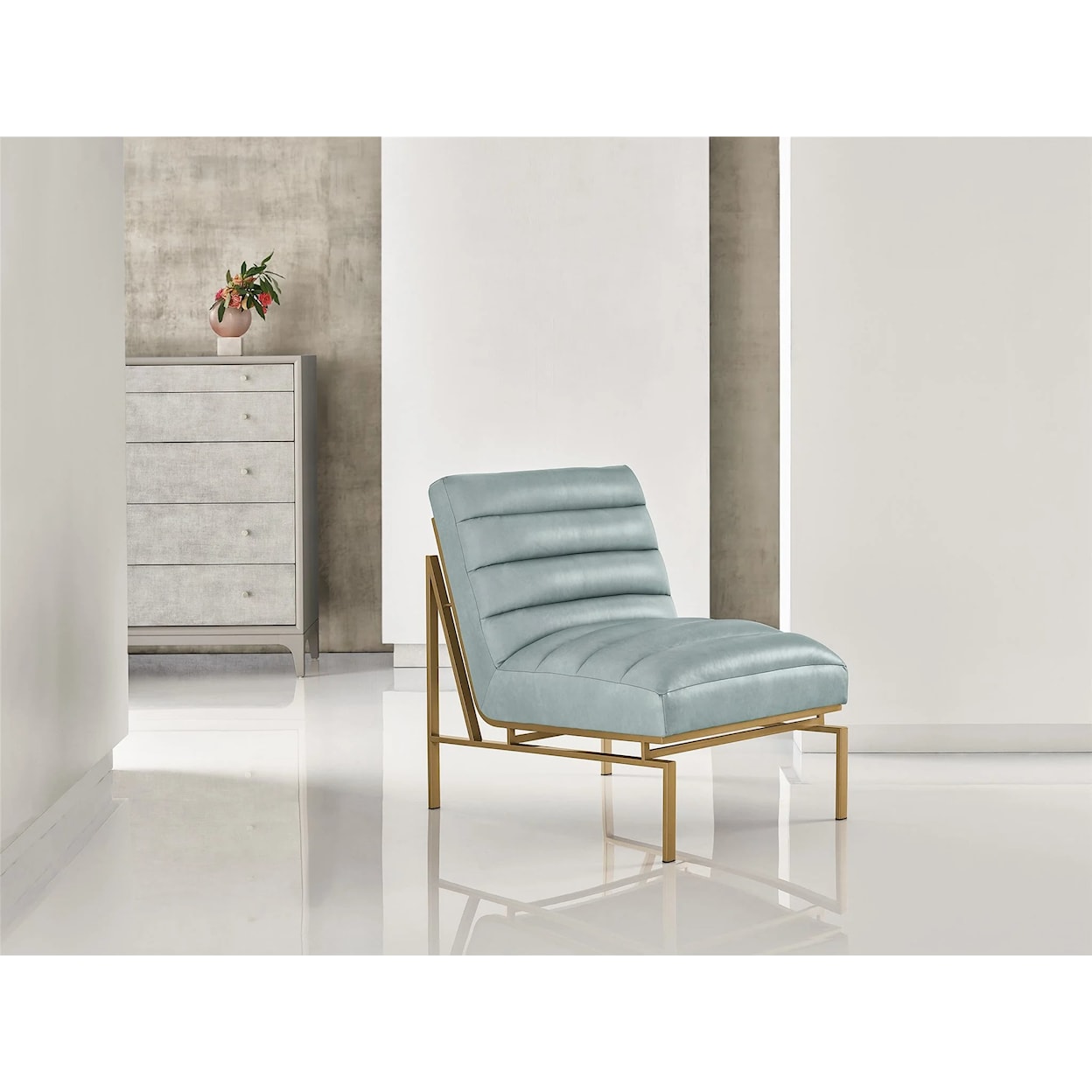 Universal Special Order Channeled Accent Chair