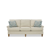 Casual 3-Cushion Sofa