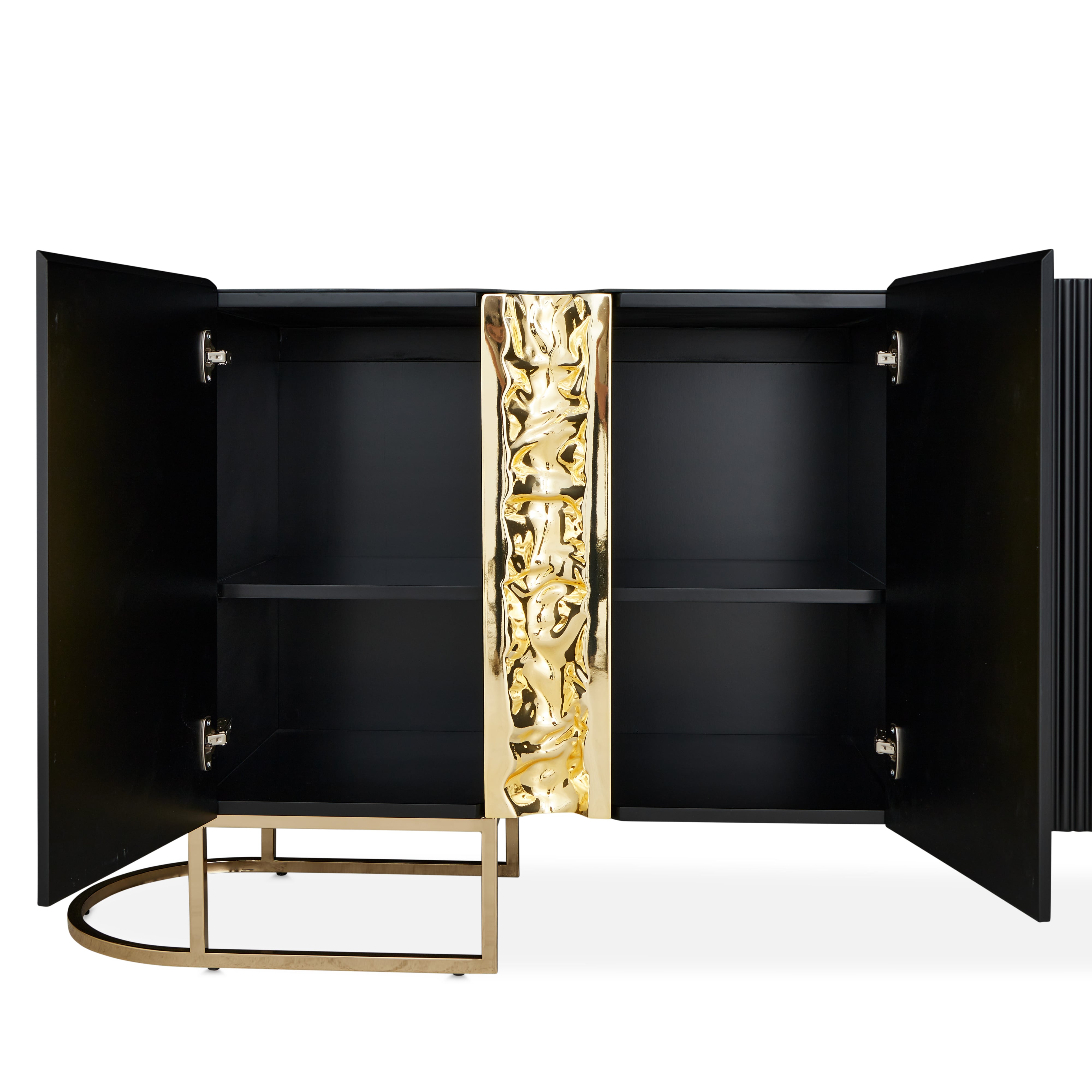 Michael Amini Lisbon Oval Console Table
