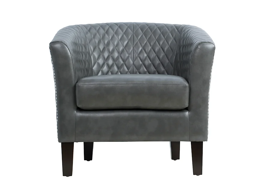 Accent Seating Barrel Accent Chair by Accentrics Home at Jacksonville Furniture Mart