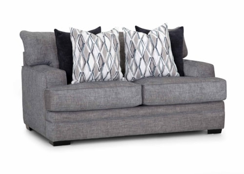 Transitional Loveseat