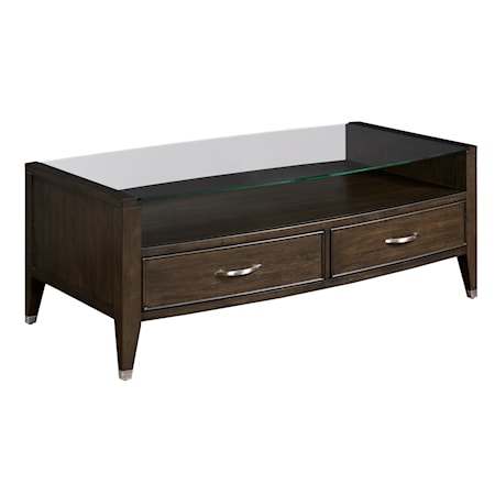 Rectangular Drawer Coffee Table