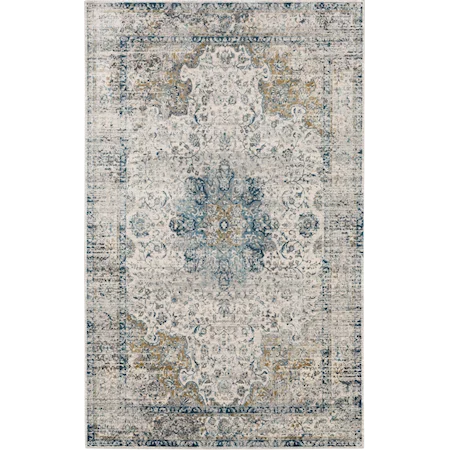 Karastan Rugs Dorset Blue 5' X 8' Area Rug