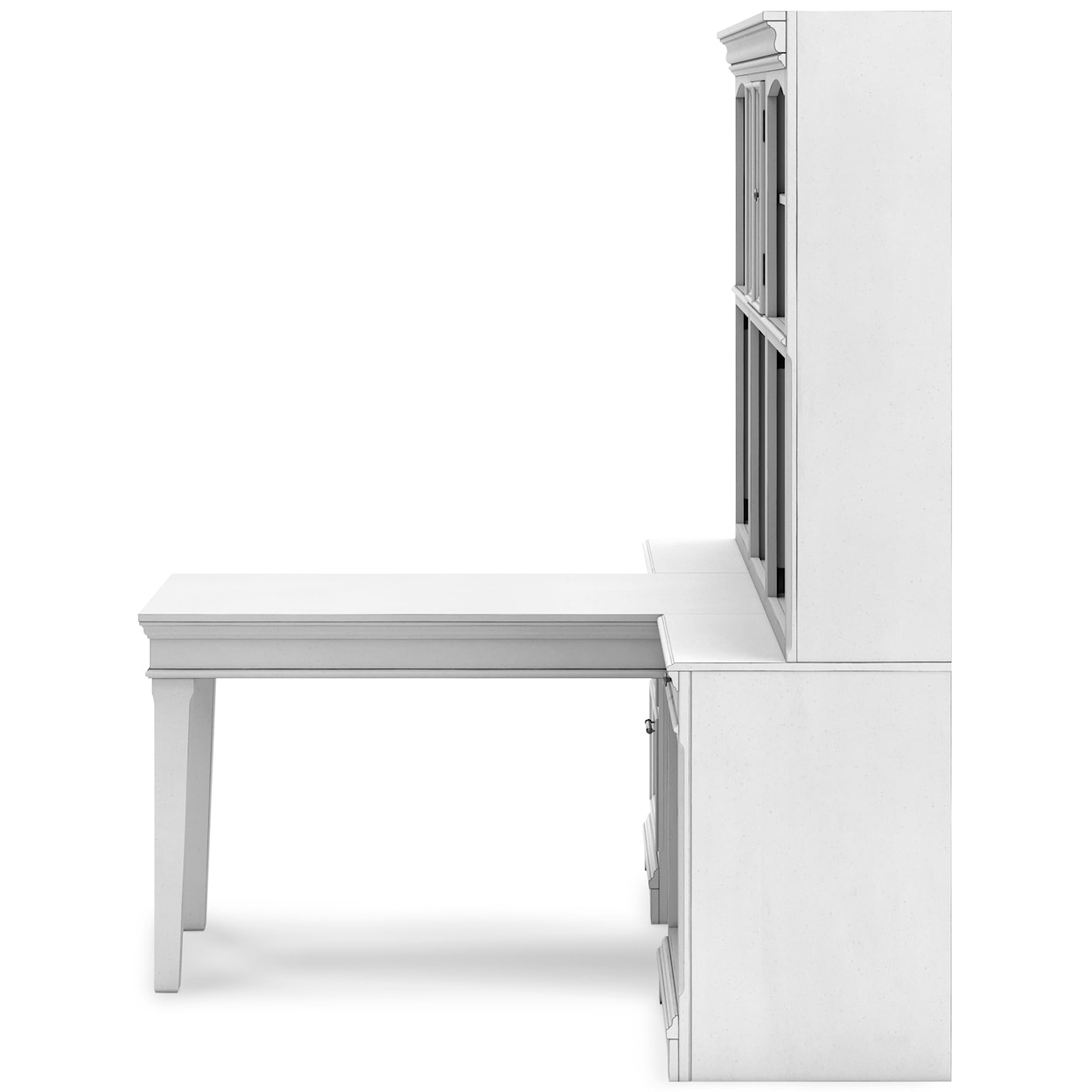 Signature Design by Ashley Kanwyn 6-Piece Peninsula Desk