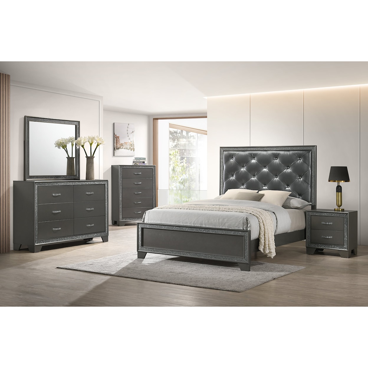 CM Kaia Queen 5-Piece Bedroom Set