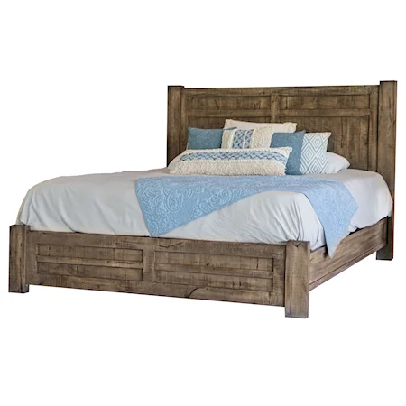 Rustic Queen Size Bed