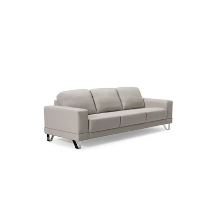 Seattle Contemporary Upholstered Sofa with Track Arms