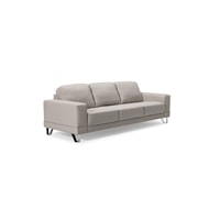 Seattle Contemporary Upholstered Sofa with Track Arms