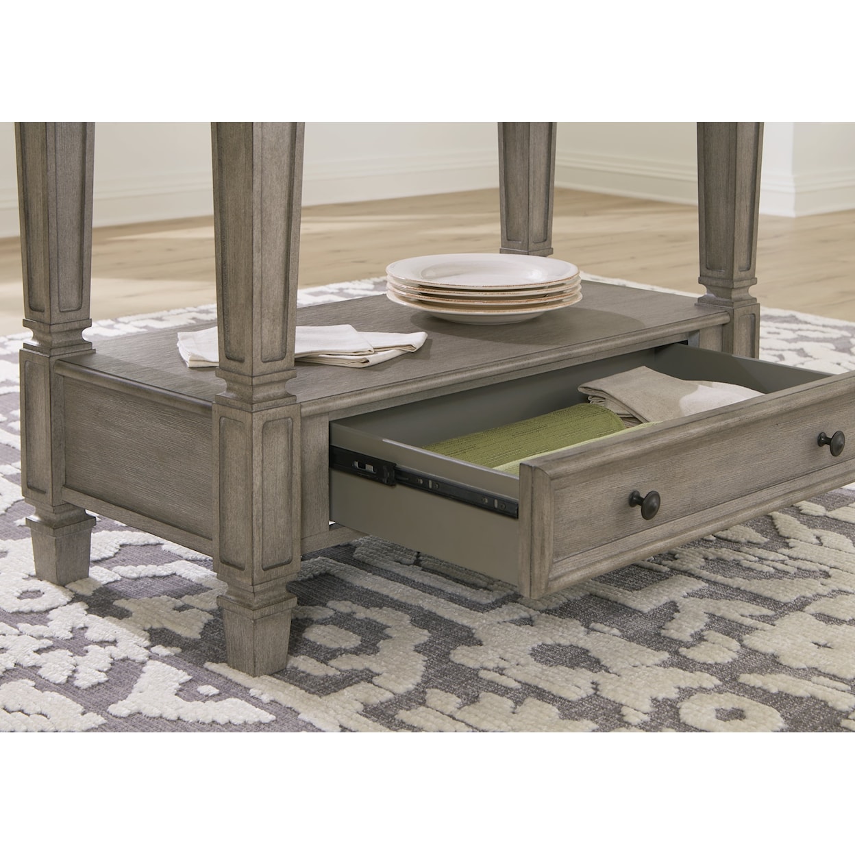 Ashley Signature Design Lodenbay RECT Dining Room Counter Table