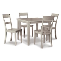 Dining Table and Chairs (Set of 5)