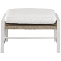 Coastal Outdoor Living Accent Ottoman