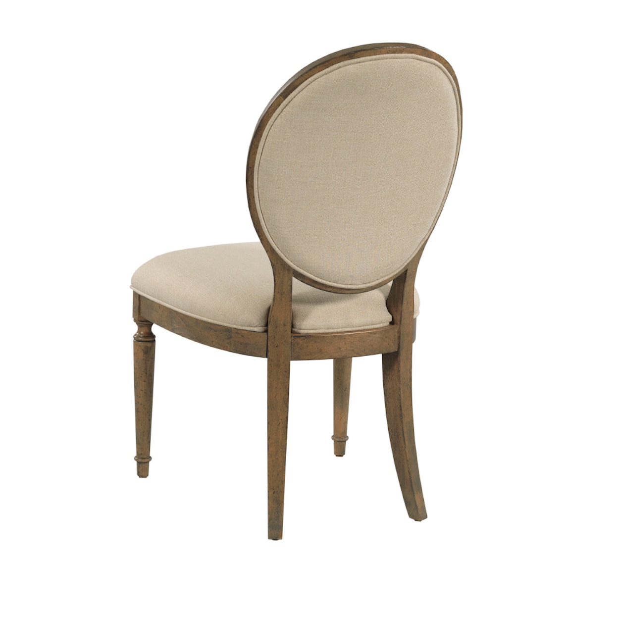 Kincaid Furniture Ansley Cecil Oval Back Uph Side Chair