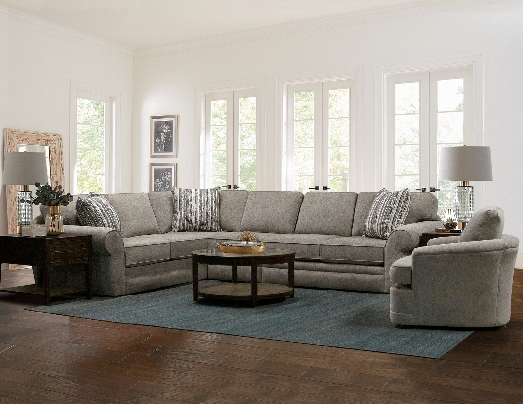 3-Piece Sectional Sofa