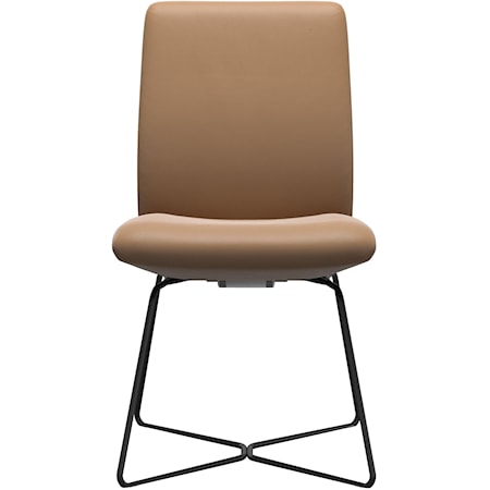 Contemporary Laurel Large Dining Chair with Low-Back D301