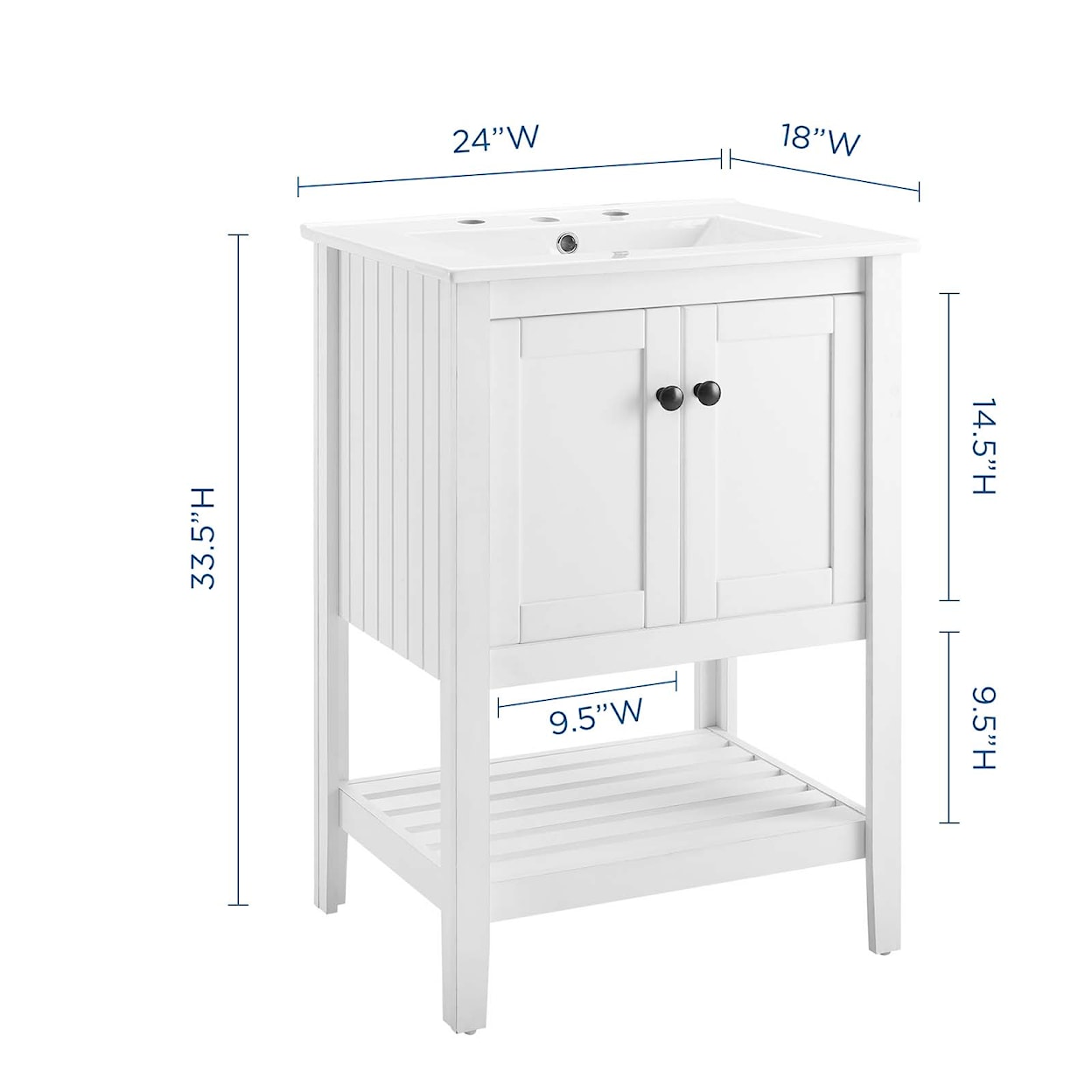 Modway Prestige 24" Bathroom Vanity